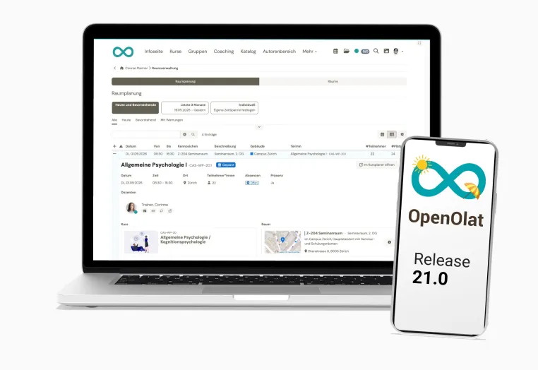 Bild: OpenOlat 21.0 – der neue Release im Überblick