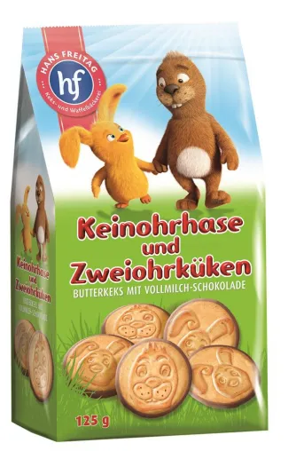 Bild: „Keinohrhase und Zweiohrküken“ – der Keks zum Film