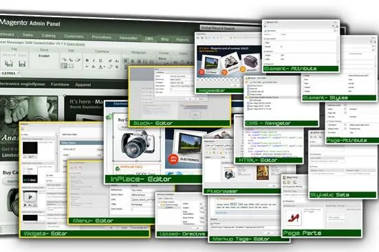 Frontend CMS-Editor für Magento Bild: Frontend CMS-Editor für Magento