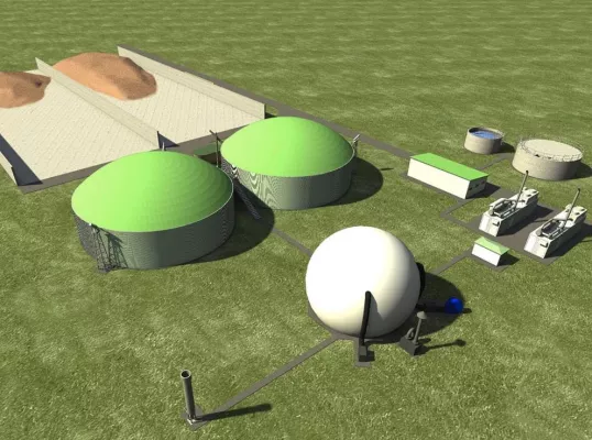 WELTEC baut 1-Megawatt-Biogasanlage in Ungarn Bild: WELTEC baut 1-Megawatt-Biogasanlage in Ungarn