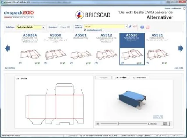 Bild: Konstruieren von Faltschachteln ohne zu konstruieren