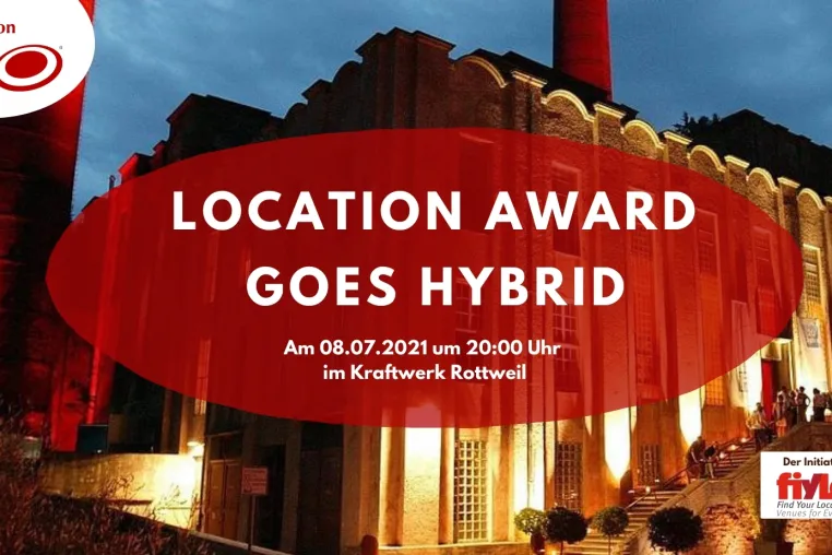 Bewerbungsstart für den Location Award 2021 Bild: Bewerbungsstart für den Location Award 2021