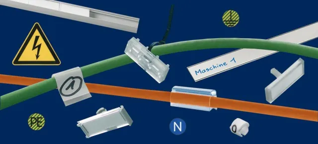 Bild: Sicherheit durch Ordnung - Kennzeichnungssysteme für Leitungen, Kabel und andere Komponenten