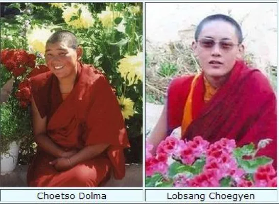 Drei Mönche und eine Nonne aus Kardze in Osttibet verurteilt Bild: Drei Mönche und eine Nonne aus Kardze in Osttibet verurteilt