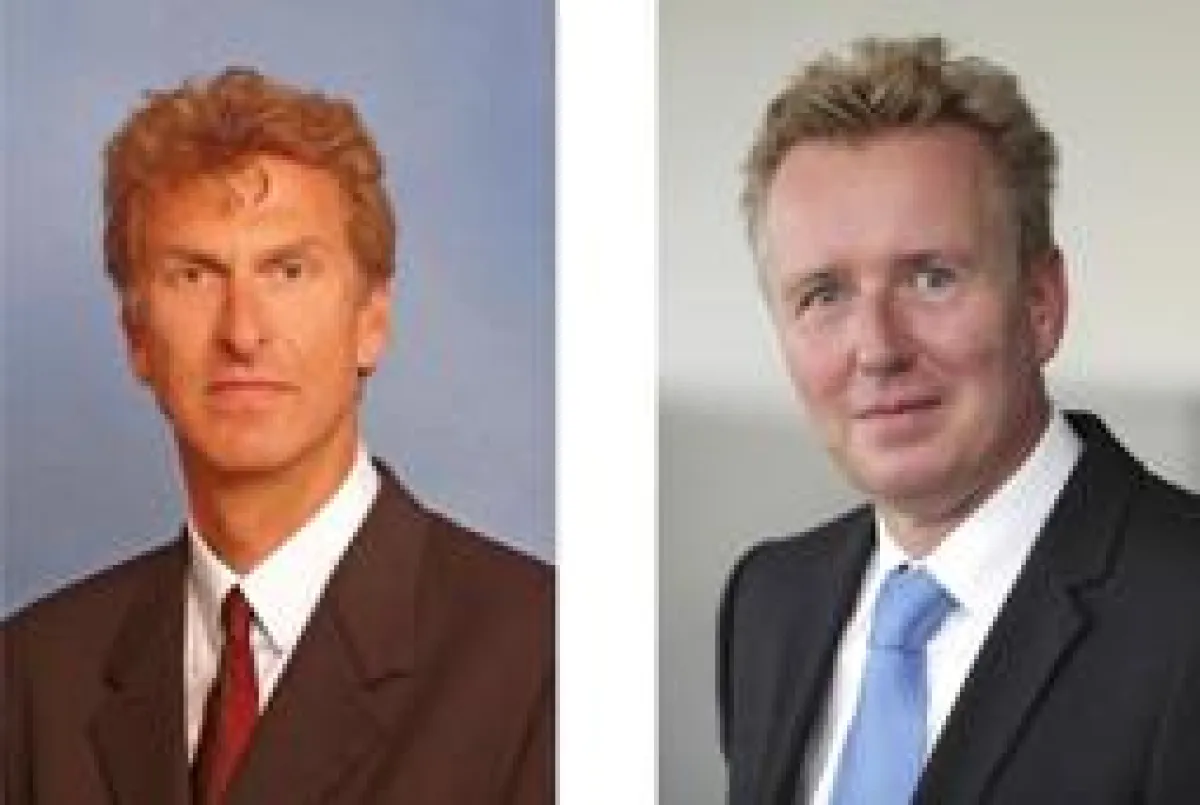 v. l. n. r. : Erik van Haaren und Rüdiger Frach