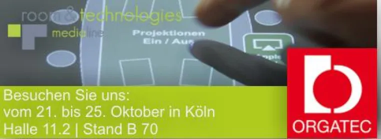 Bild: digitech und Avaya gemeinsam auf der Orgatec