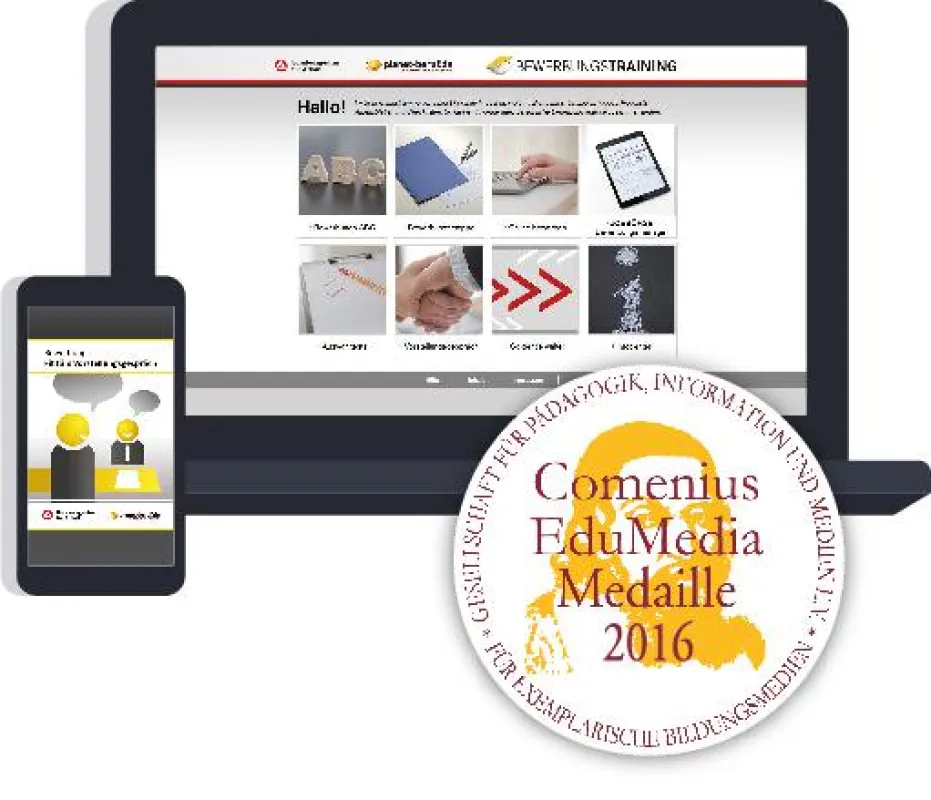 Bewerbungstraining mit App