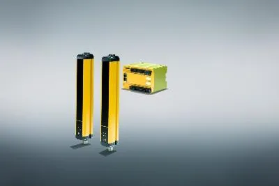 Bild: Sicheres Arbeiten an Einlegestationen mit Lichtschranken