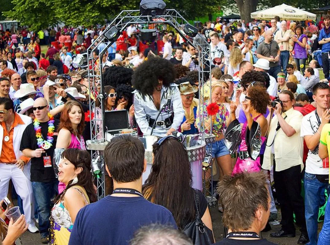 Der Danceparader im Einsatz