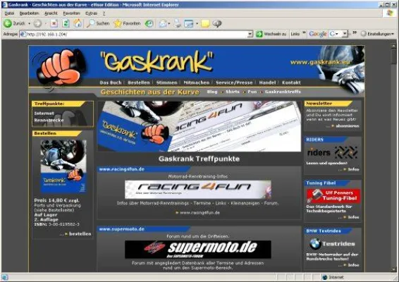 Bild: Forensponsoring von Gaskrank-Geschichten aus der Kurve  ist ein voller Erfolg