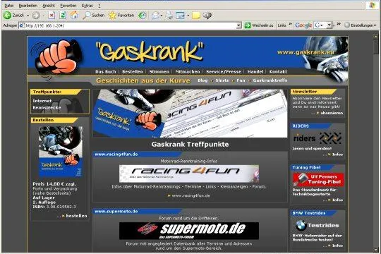 Bild: Forensponsoring von Gaskrank-Geschichten aus der Kurve  ist ein voller Erfolg