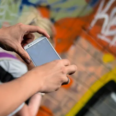 Bild: Fotografieren mit dem Smartphone