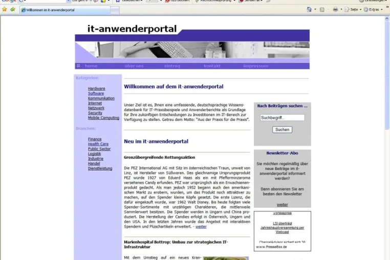 Bild: IT-Anwenderportal: Anwenderberichte und Praxisbeispiele als Entscheidungsgrundlage