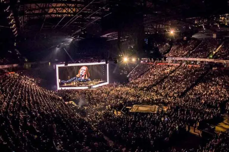 Kettenzug-Funkfernsteuerung von Movecat mit Adele auf Welttournee Bild: Kettenzug-Funkfernsteuerung von Movecat mit Adele auf Welttournee