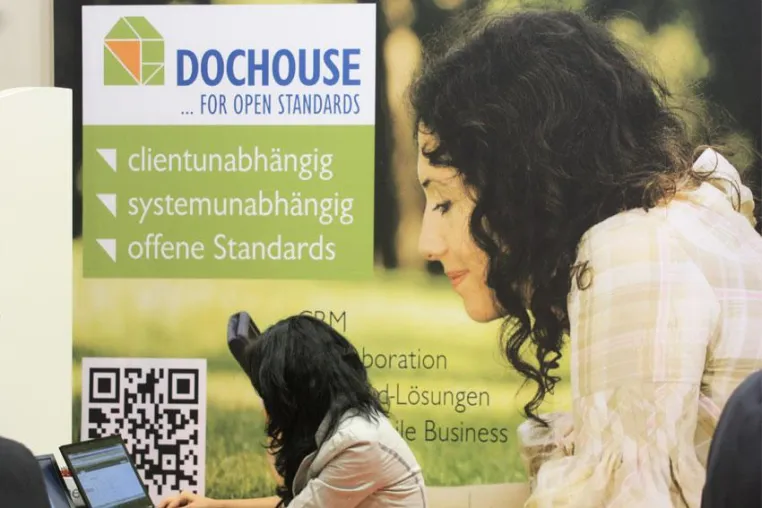Bild: acceptIT auf dem DOCHOUSE Partnertag in Ravensburg