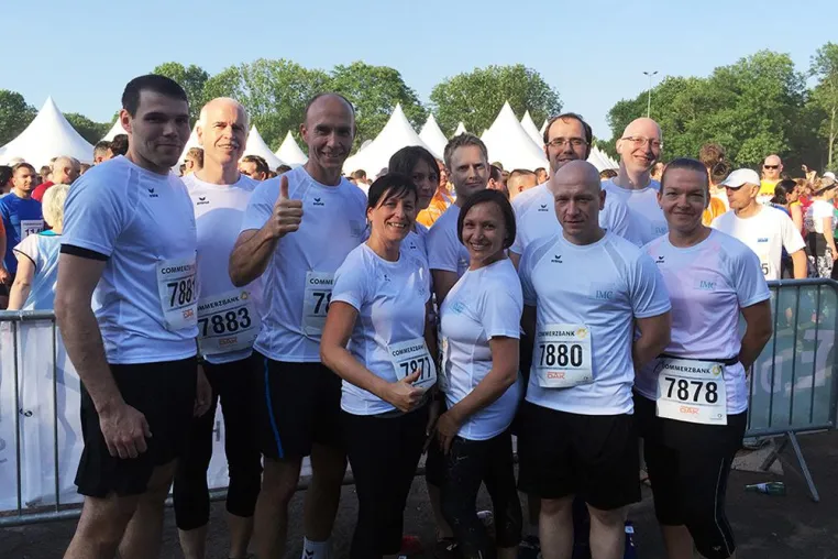 Bild: IMC ... läuft! Leipziger Firmenlauf 2016.