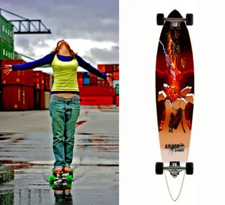 Bild: Gewinner des Photo- und Design-Wettbewerbes Art of Longboarding stehen fest