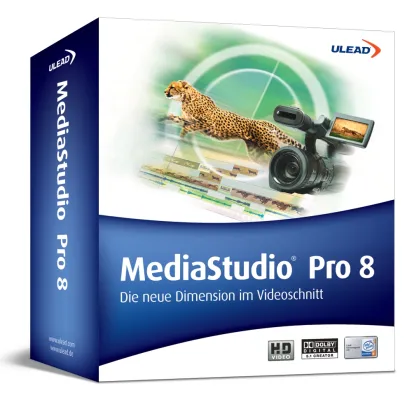 Bild: Das neue Ulead  MediaStudio Pro 8 für die neue Dimension im Videoschnitt