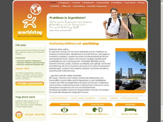 Bild: Auf und davon! Neue Berliner Agentur vermittelt preiswerte Auslandspraktika in Südamerika.