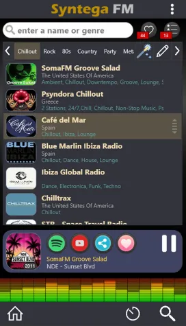 Bild: Syntega FM App - Die Neuerfindung des Radios