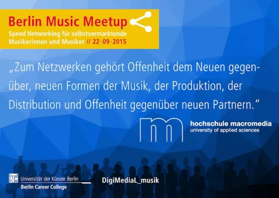 Bild: Hochschule Macromedia Berlin ist Partner beim Berlin Music Meetup