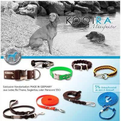 Bild: KOOIRA.de - Lüneburger Manufaktur für Hundebedarf - Online-Shop wird erweitert