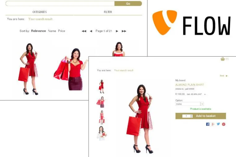 Aimeos Webshop 1.0 für Flow/Neos Bild: Aimeos Webshop 1.0 für Flow/Neos