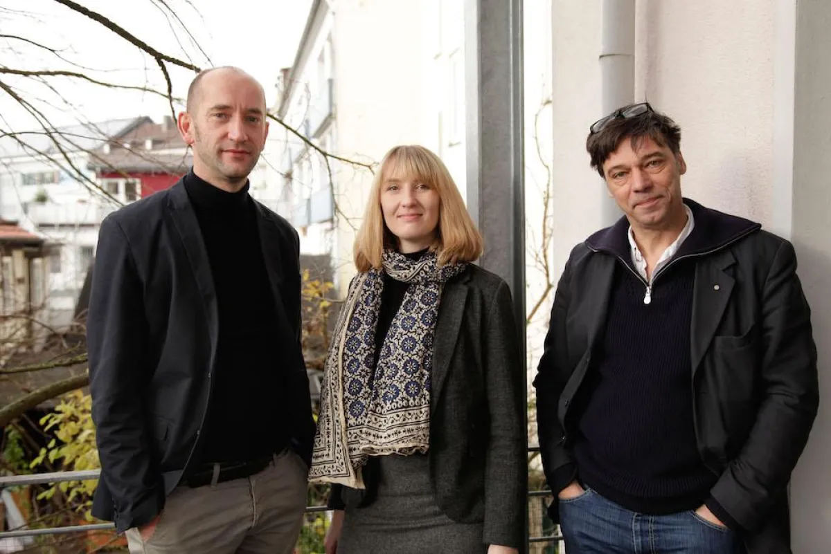 Markus Hanisch, Danuta Ratka, Christian Bernard (v.l.n.r.)