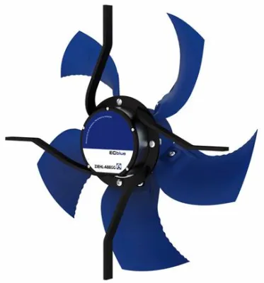 Bild: Stallbelüftung leiser und effizienter: Ziehl-Abegg stellt auf EuroTier neuen Ventilator FFowlet vor