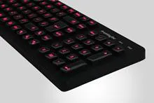 Bild: Leuchtende Tastatur von PrehKeyTec erhellt jede Umgebung