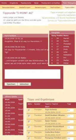 Bild: Kostenlose Tipprunden zur Weltmeisterschaft im Internet