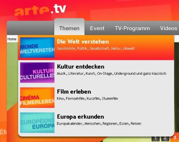Neu(gierig)es Leben im ARTE Online-Universum Bild: Neu(gierig)es Leben im ARTE Online-Universum