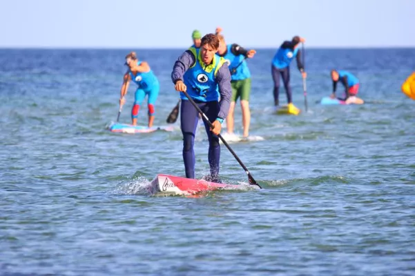 Beach Action beim Saisonstart der Killerfish German SUP Challenge 2015 auf Fehmarn Bild: Beach Action beim Saisonstart der Killerfish German SUP Challenge 2015 auf Fehmarn