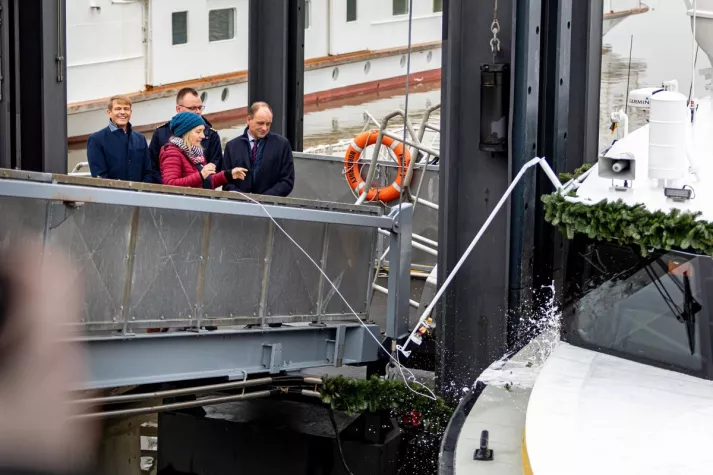 Reederei Norden-Frisia nimmt neue Schnellfähre in Betrieb Bild: Reederei Norden-Frisia nimmt neue Schnellfähre in Betrieb