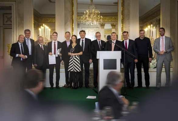 Eugen Münch-Preis 2017 geht an Dmitrij Achelrod und Alexander Wolff von Gudenberg Bild: Eugen Münch-Preis 2017 geht an Dmitrij Achelrod und Alexander Wolff von Gudenberg