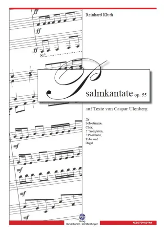 Bild: Neuerscheinung: "Psalmkantate op. 55" von Reinhard Kluth