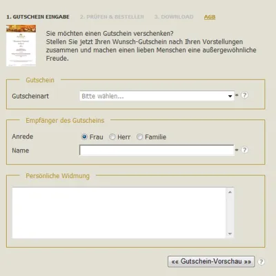 Bild: Online-Gutschein-Tool für Gastronomie und Hotellerie