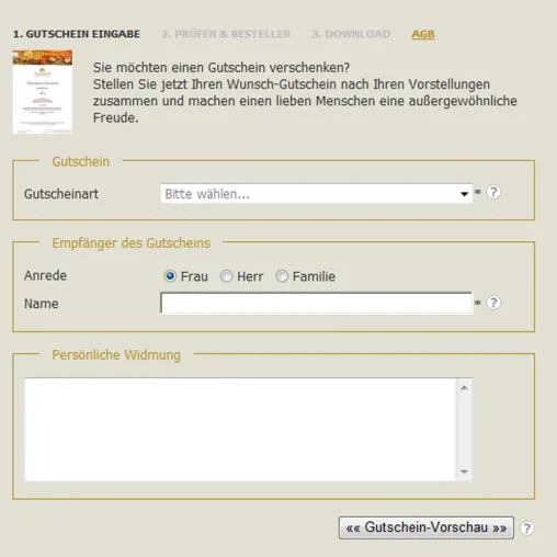 Bild: Online-Gutschein-Tool für Gastronomie und Hotellerie