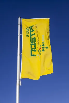 Bild: Logistics to the point. Punktlandung bei neuem Markenauftritt.