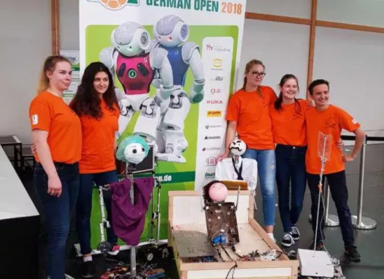 Bild: ISO-Gruppe ermöglicht Berlin Eagles die Teilnahme an der RoboCup WM 2018