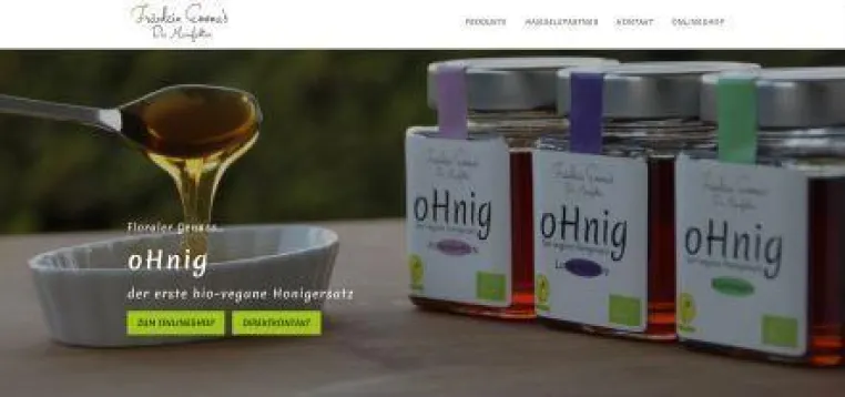 Bild: oHnig - Der vegane Honigersatz in Bio-Qualität ist da!