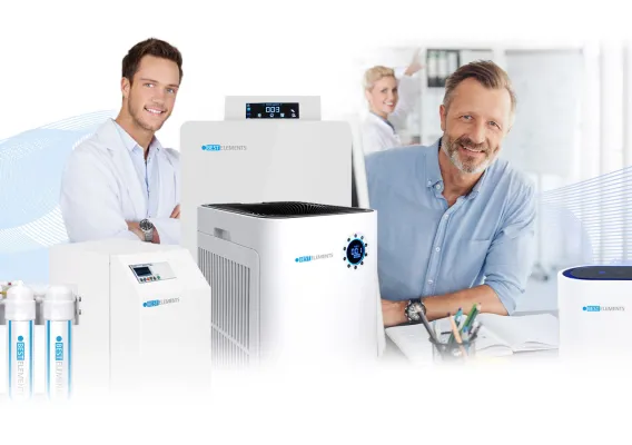 Bild: Mobile Luftreiniger, Wasserfilter, Wasserstoffbooster – BestElements erweitert Produktreihe