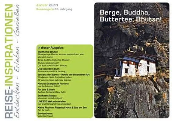 Bild: Reise-Inspirationen im Januar: Berge, Buddha, Buttertee – Bhutan