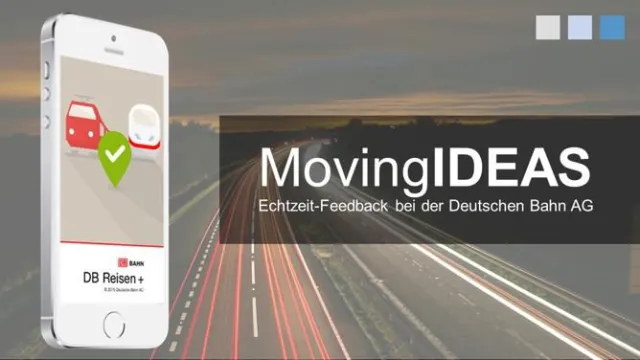 Bild: Echtzeit-Feedback bei der Deutschen Bahn