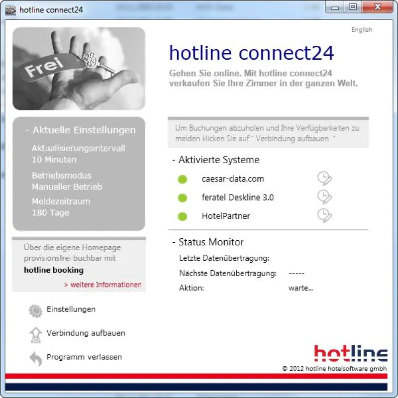 Schnittstellenplattform zur Onlinefreimeldung