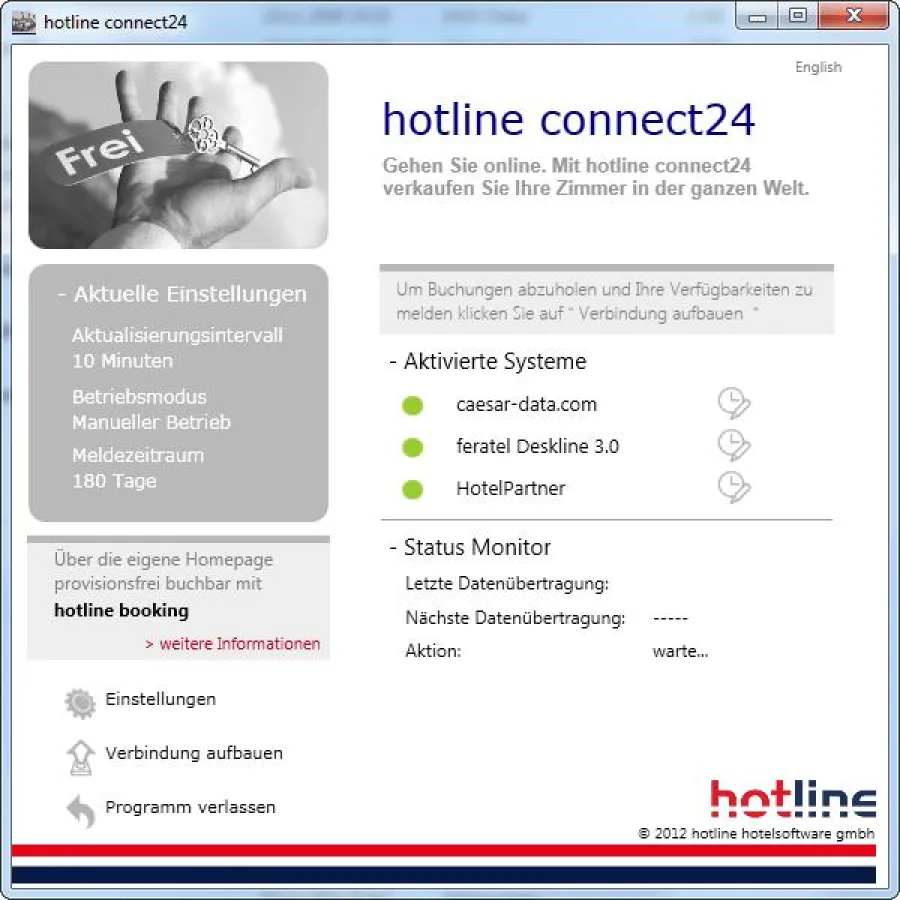 Schnittstellenplattform zur Onlinefreimeldung