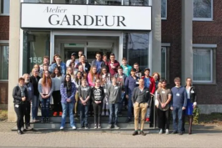 Fit fürs Berufsleben: Erfolgreiches Training für Schüler im Atelier GARDEUR Bild: Fit fürs Berufsleben: Erfolgreiches Training für Schüler im Atelier GARDEUR