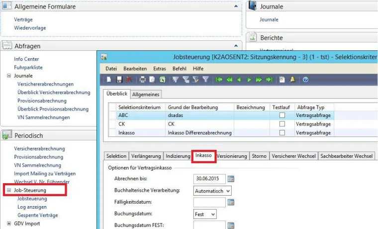 Bild: Maklerverwaltungssoftware GIN-AX 5.3 mit verbesserter Performance