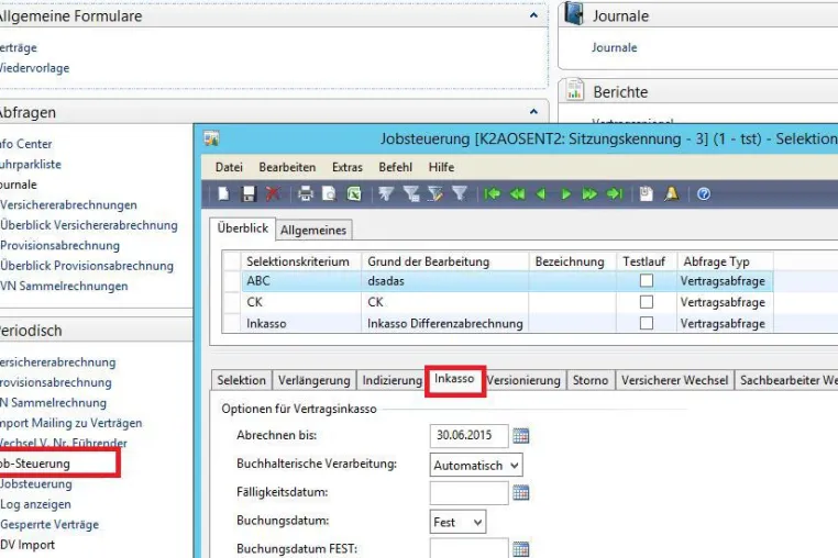 Bild: Maklerverwaltungssoftware GIN-AX 5.3 mit verbesserter Performance