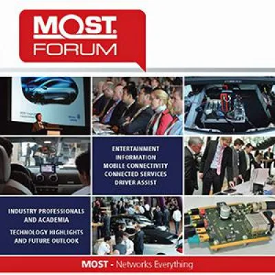 Bild: Programm für das MOST Forum 2014 vorgestellt